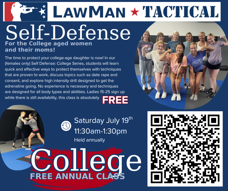 Free College Self-Defense Class image