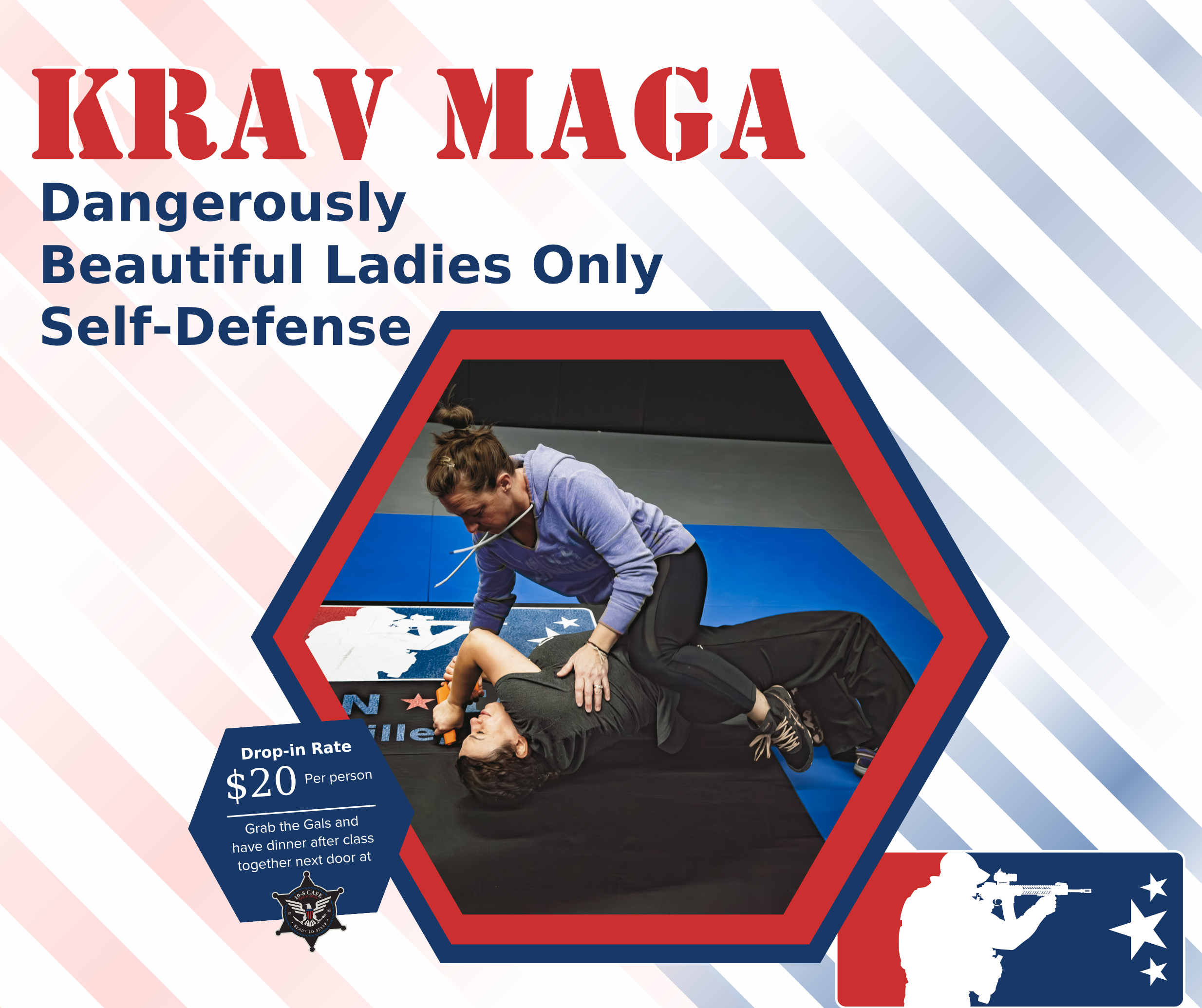 "Dangerously Beautiful" Ladies Only Krav Maga Self-Defense image